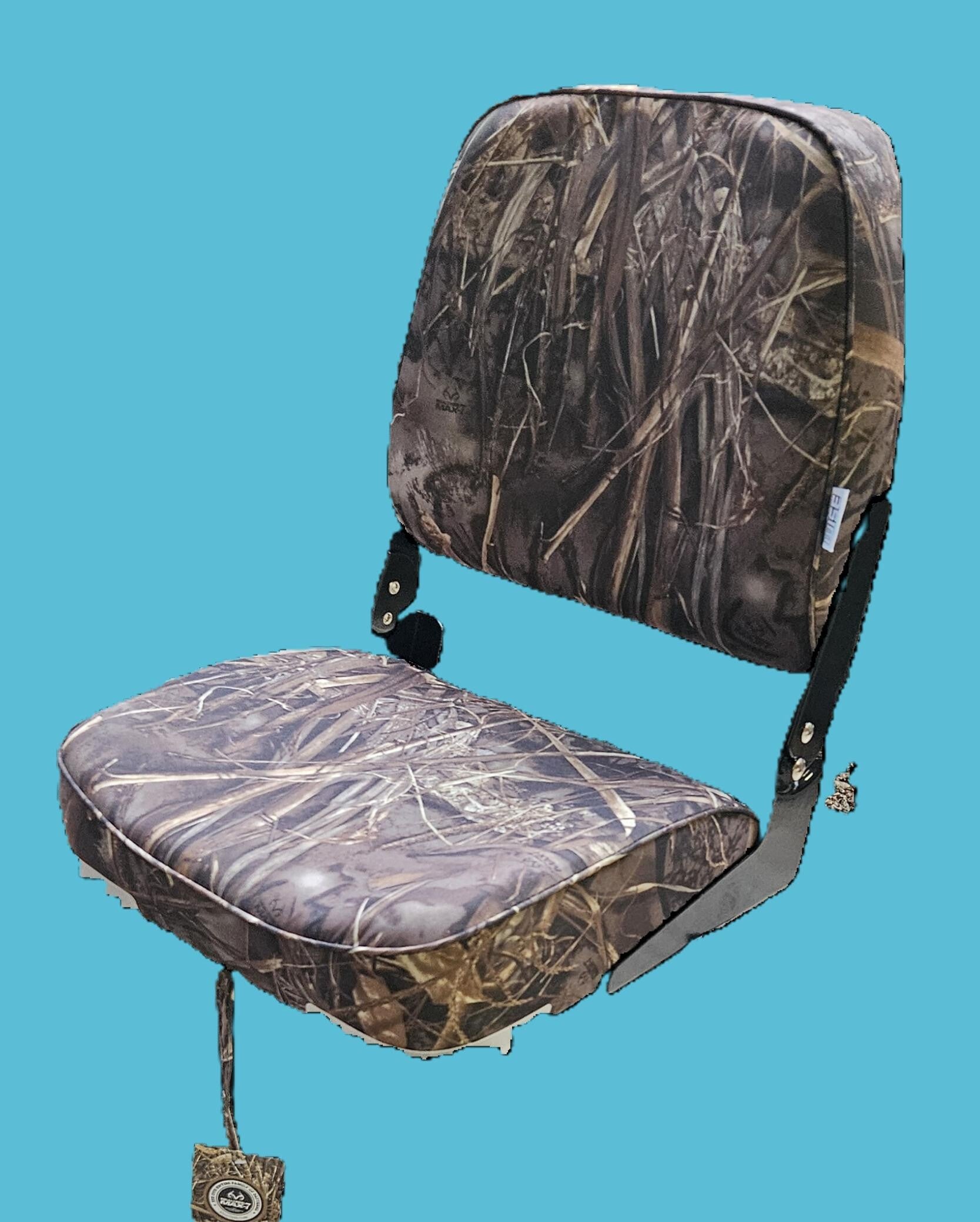 WISE Economy Lowback Camo boat Seat