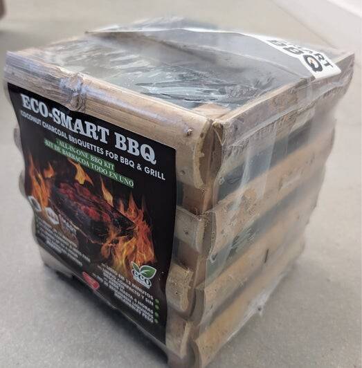 Coconut charcoal for grilling