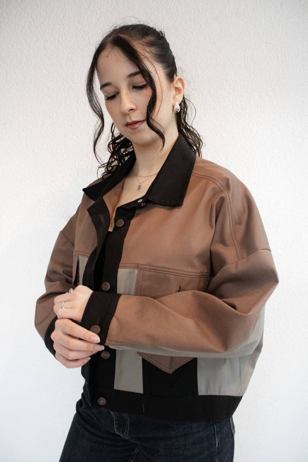 Veste en jeans oversize