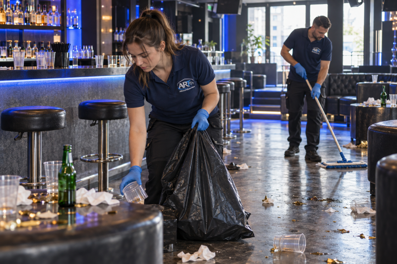 Nach Disco- und Clubnächten – Böden und Oberflächen wieder gepflegt