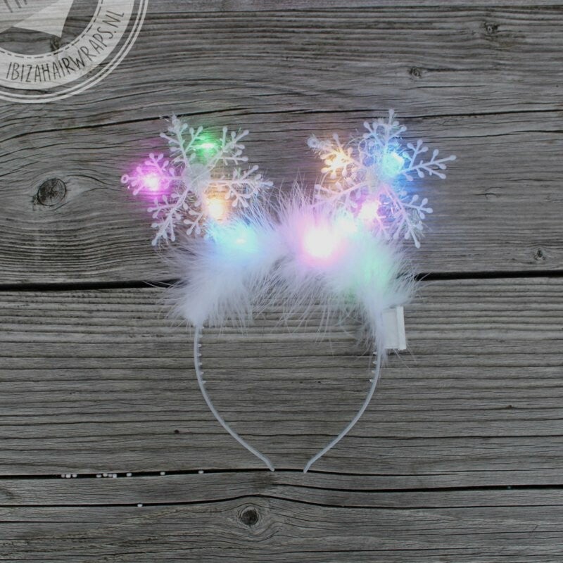 Snowflake Led Diadeem Multi Color