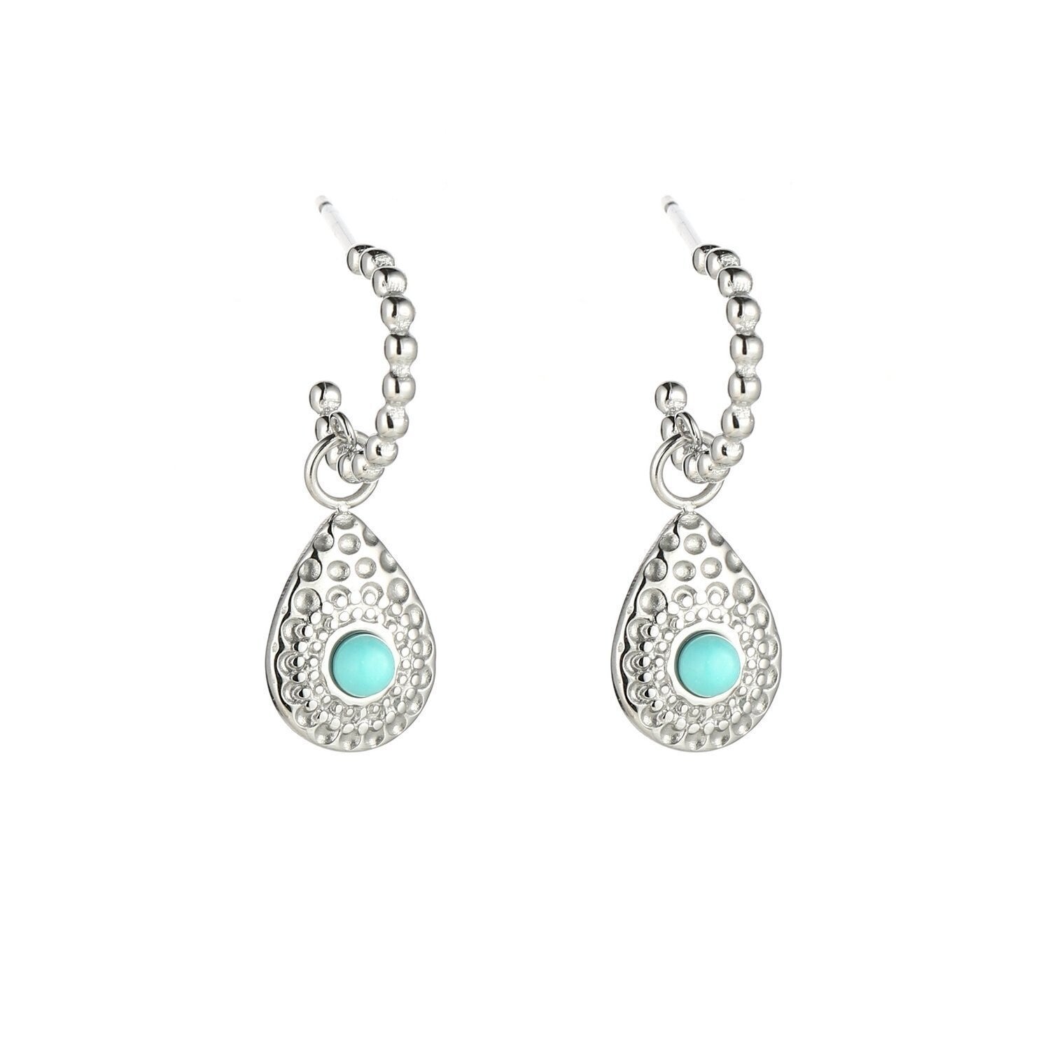 Oorbellen Hanger Blauw