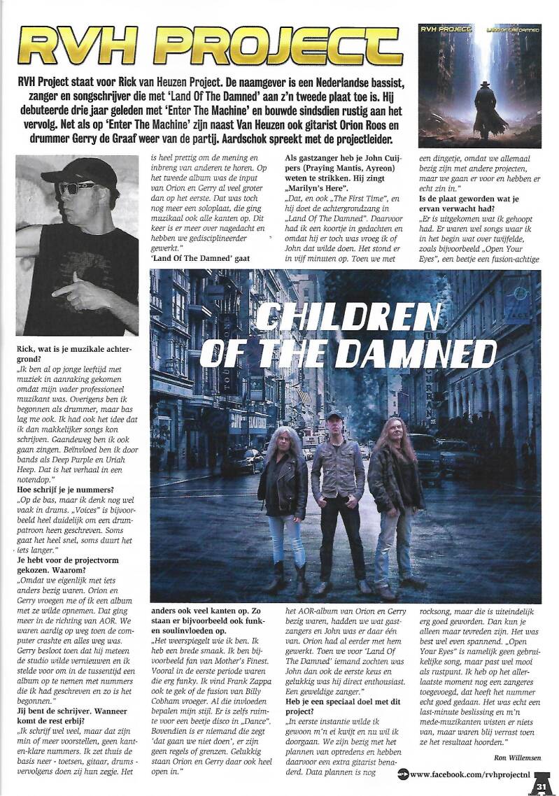 Aardschok interview met Rick van Heuzen