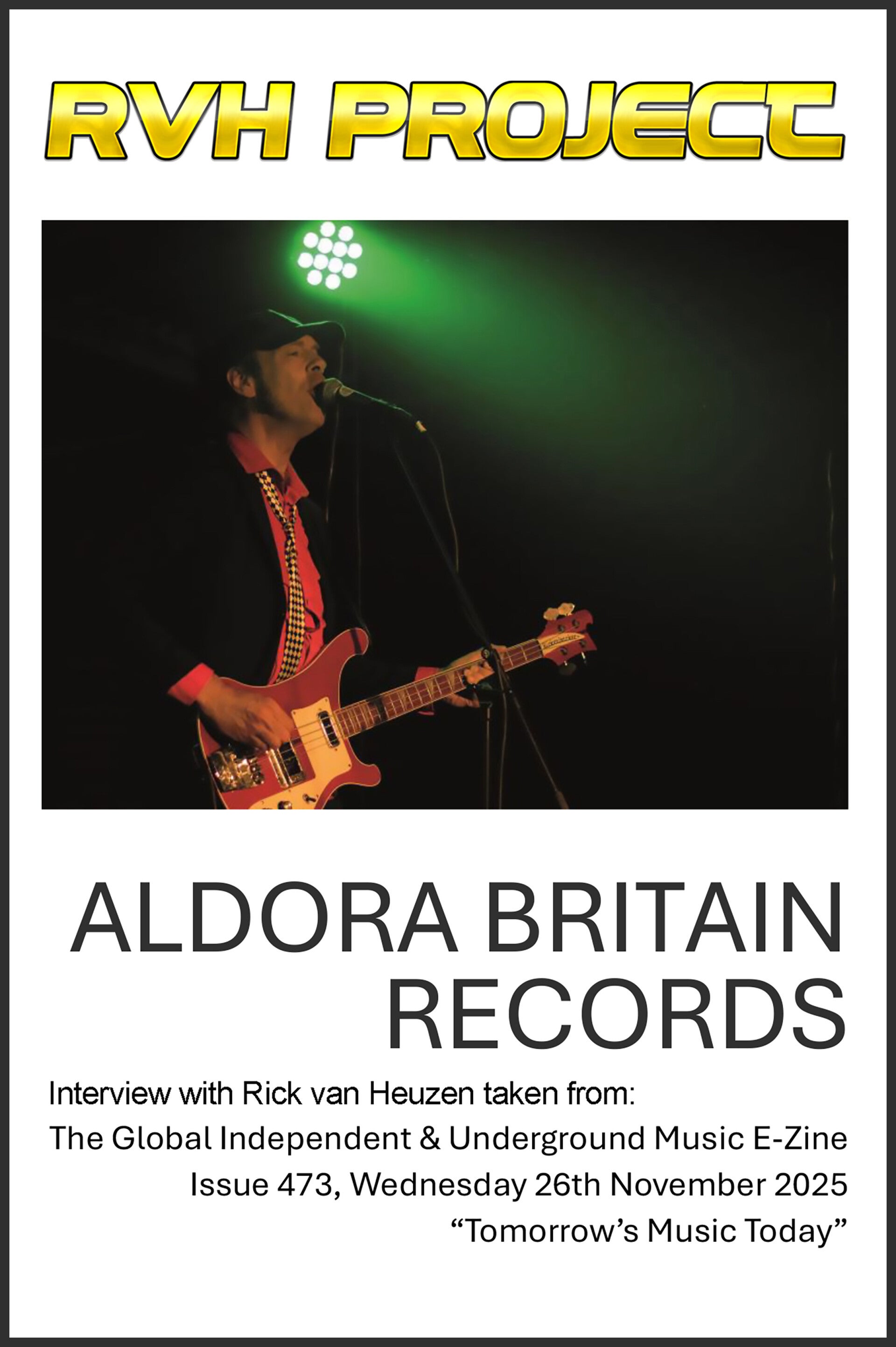 Aldora Records (UK) interview