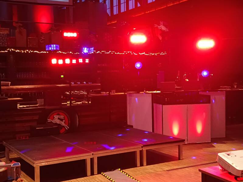 DJ Aufbau Anlage - Setup