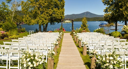 Hochzeit unter freiem Himmel