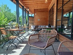 Grafenstadl Terrasse - ideal für Hochzeit
