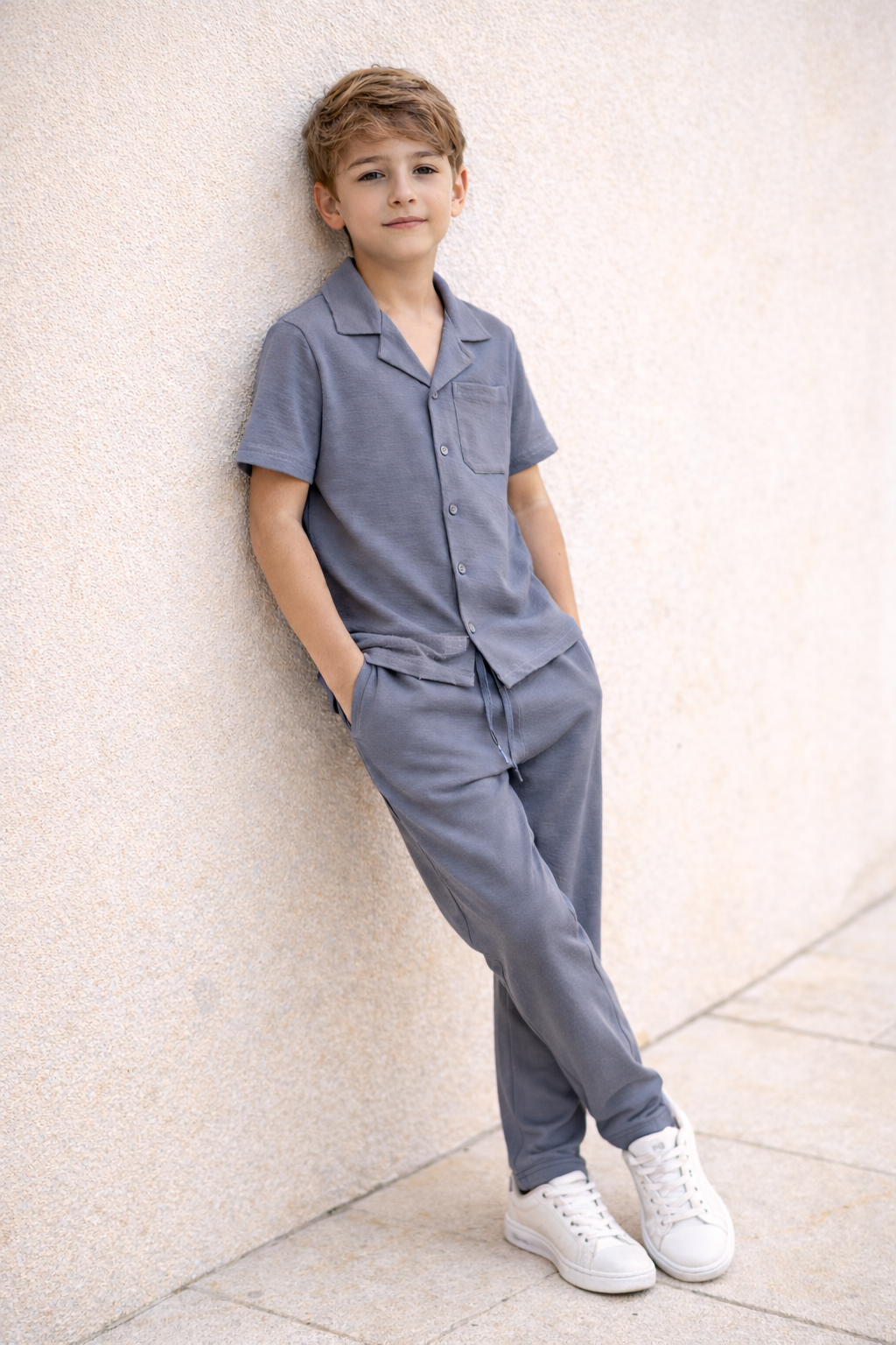 Kids Loungeset – Grijs