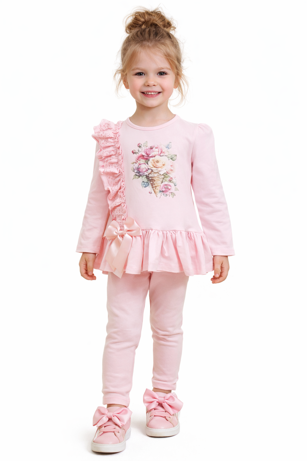 Floral Ice Cream Set