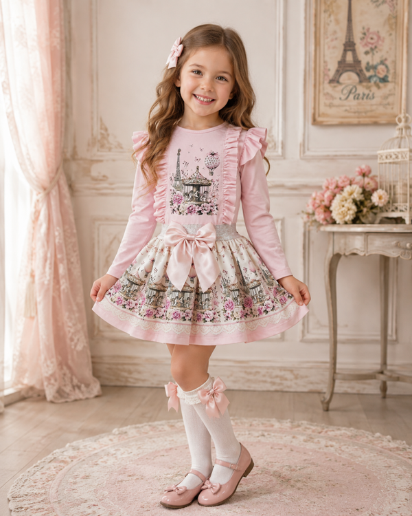 Paris Dream Dress - Roze