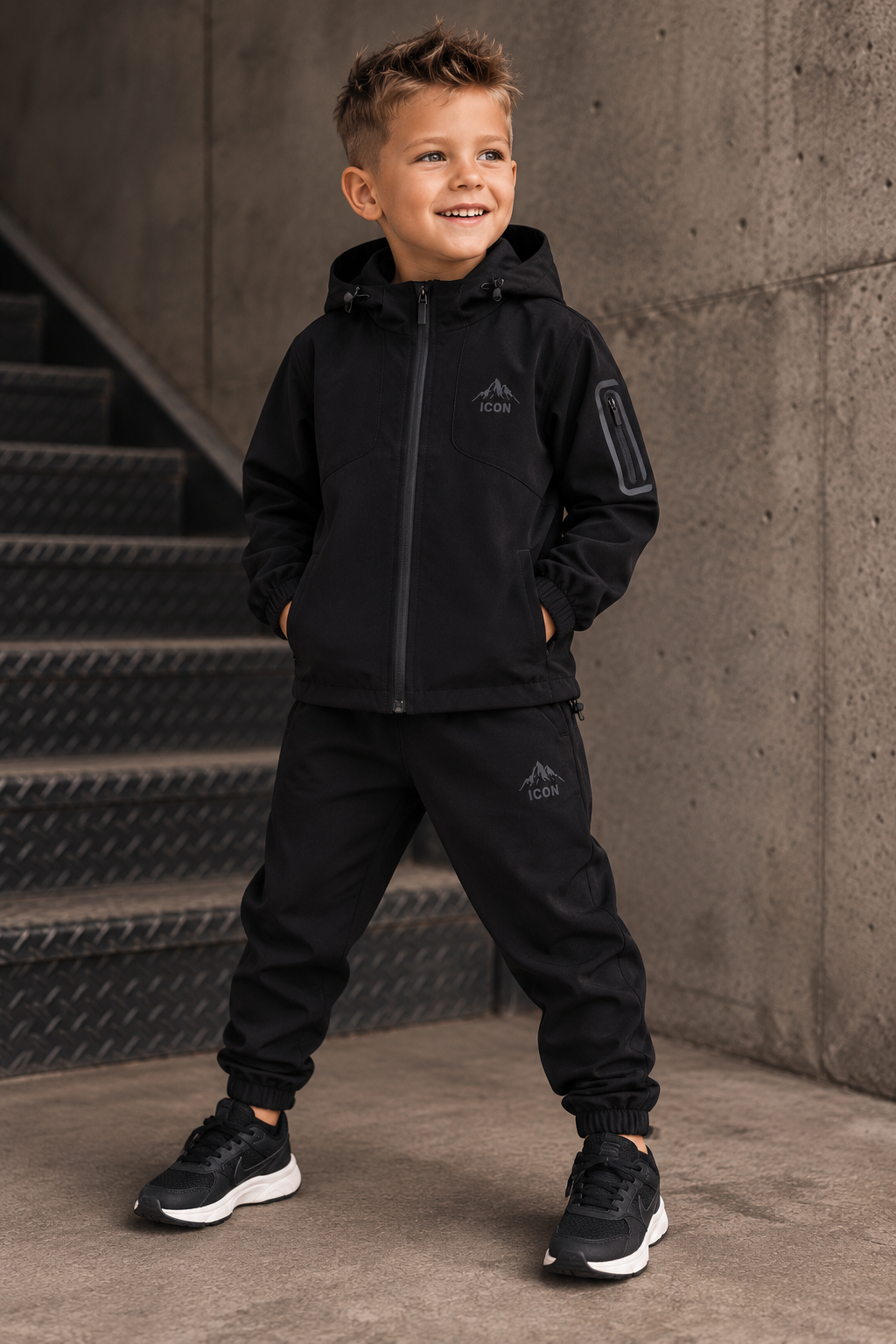 ICON Tracksuit | Zwart
