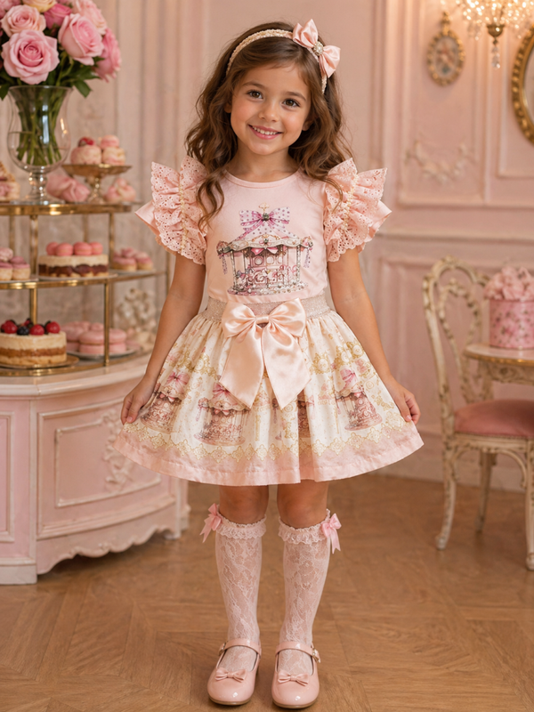 Luxury Carrousel chic jurk