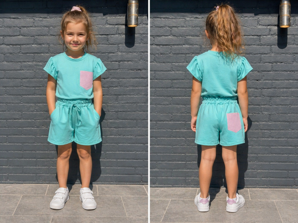 Glitter pocket mint set