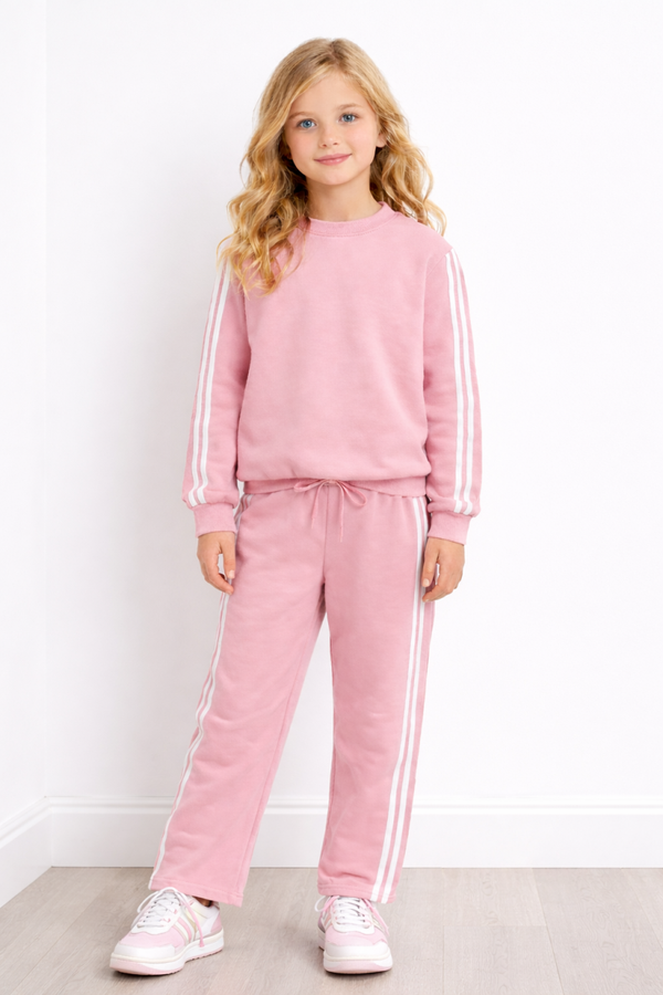 Cozy Stripe Lounge Set