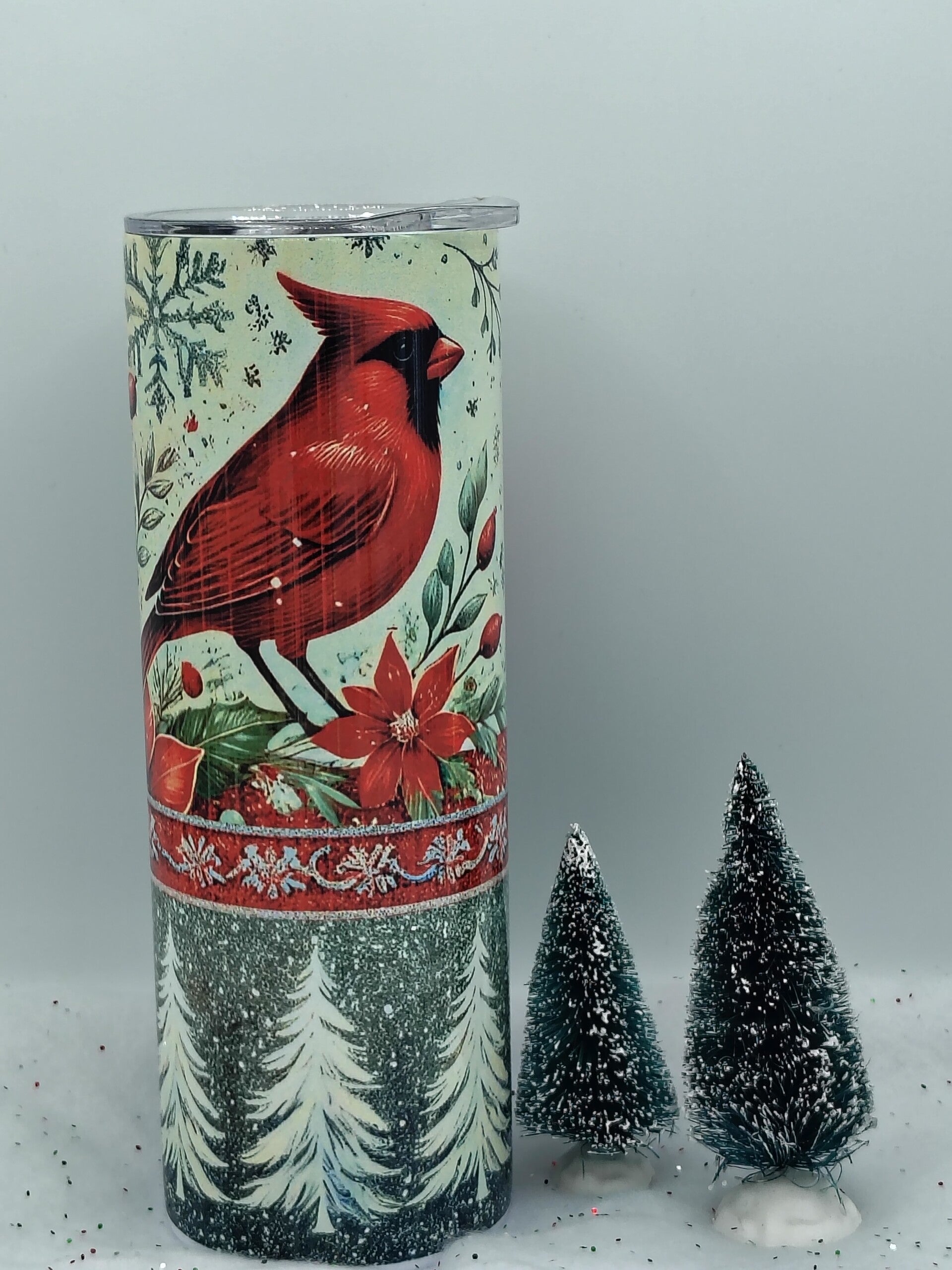 20 oz Tumbler- Cardinal of Peace Holiday Tumbler