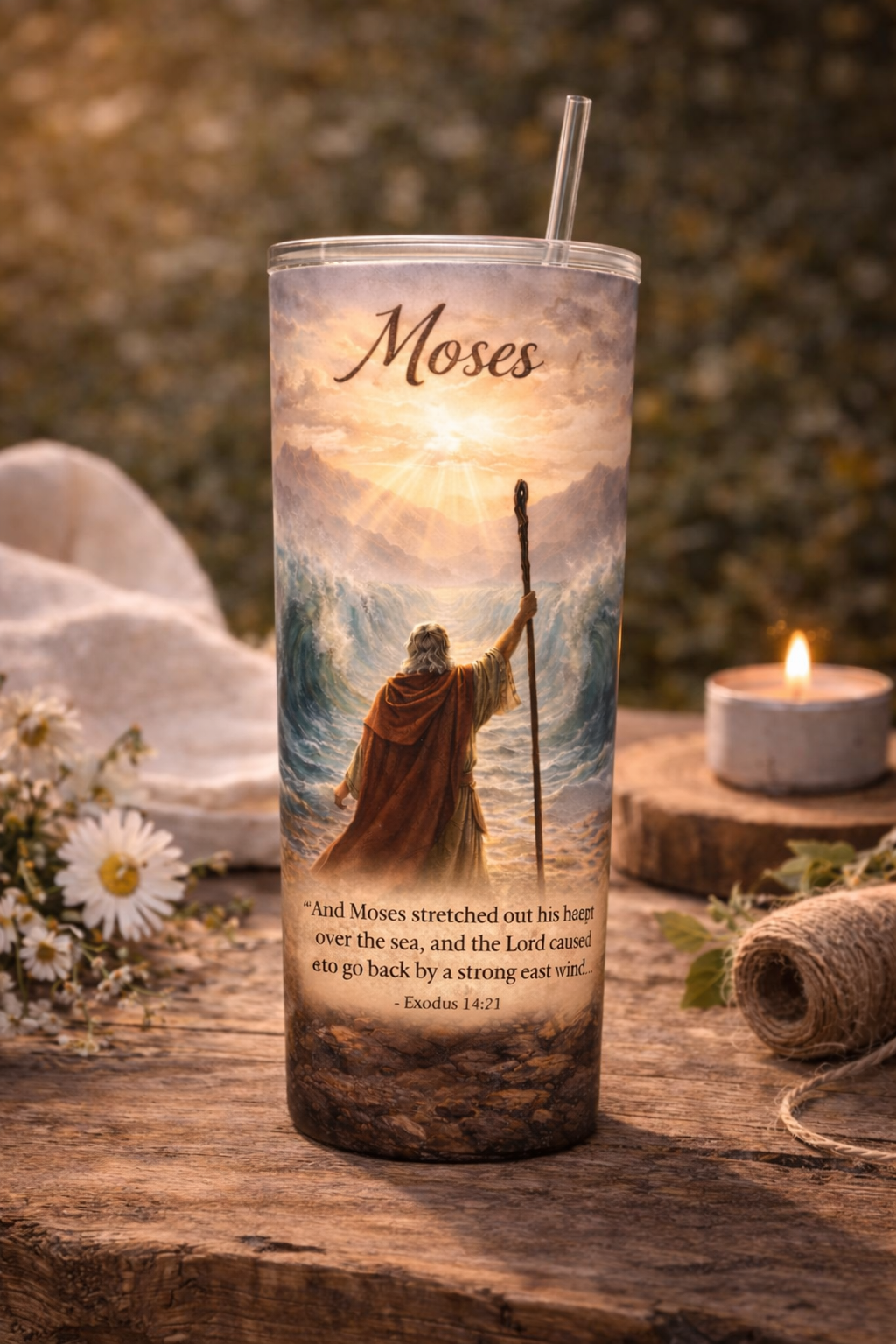 20 oz Tumbler - Parting the Waters