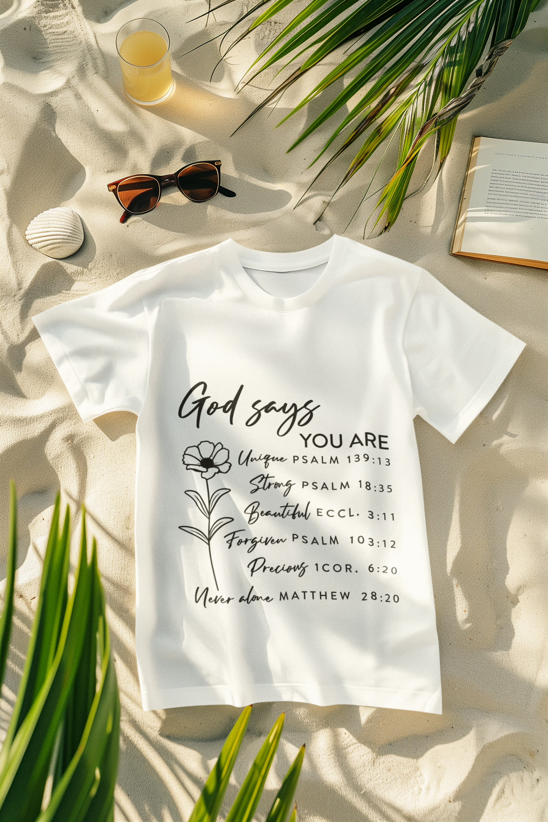 Sublimation T-shirt - God Says You Are…