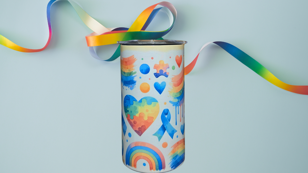 12oz Sippy Cup - Autism Strong Sips