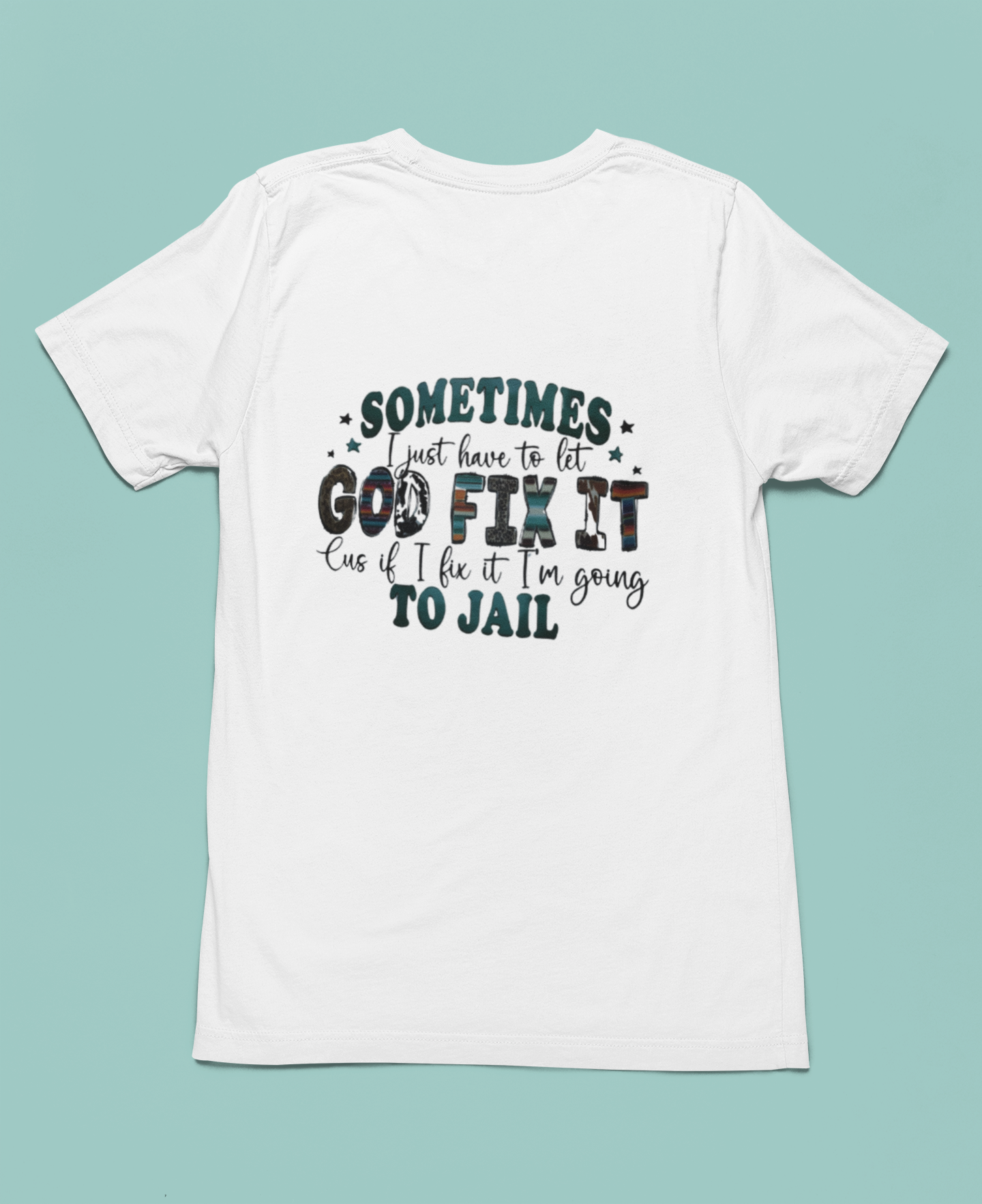 DTF T-Shirt- Grace Before Jail