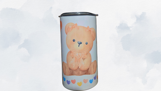 12oz Sippy Cup - Bubbly Bear Bliss