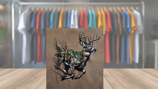 DTF T-Shirt -Camo Chase Tee