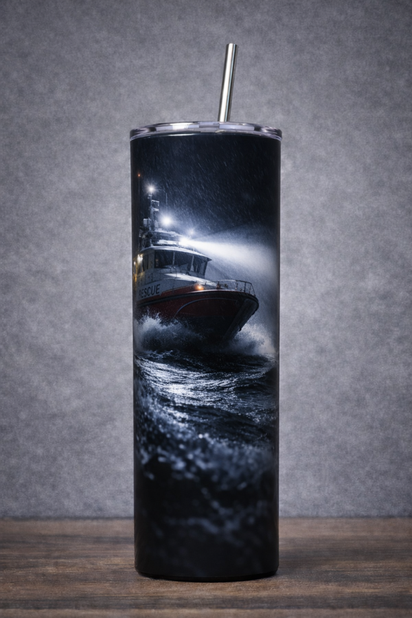 20 oz Tumbler - Against the Night Tide