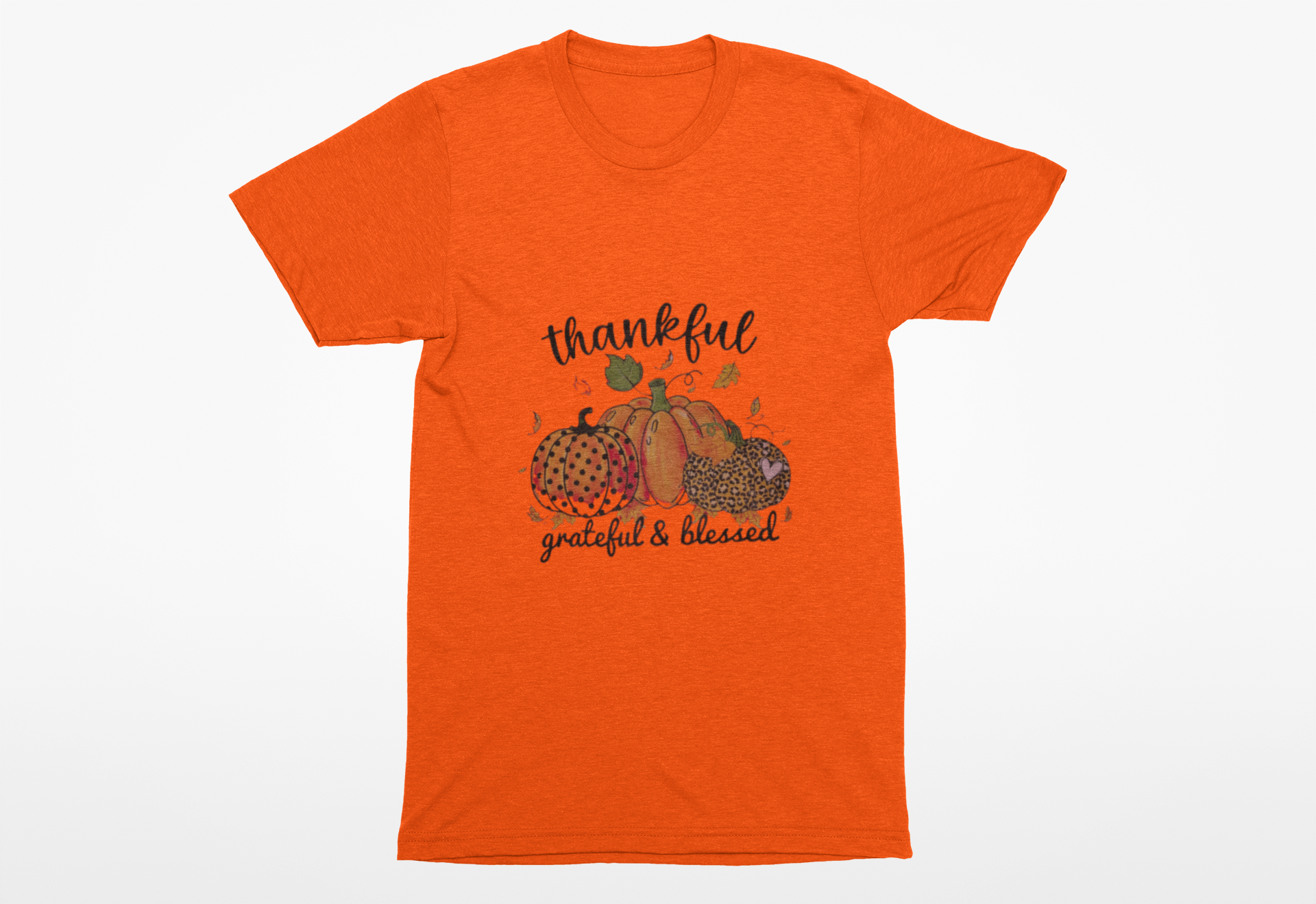 DTF T- Shirt -Grateful Pumpkin Patch