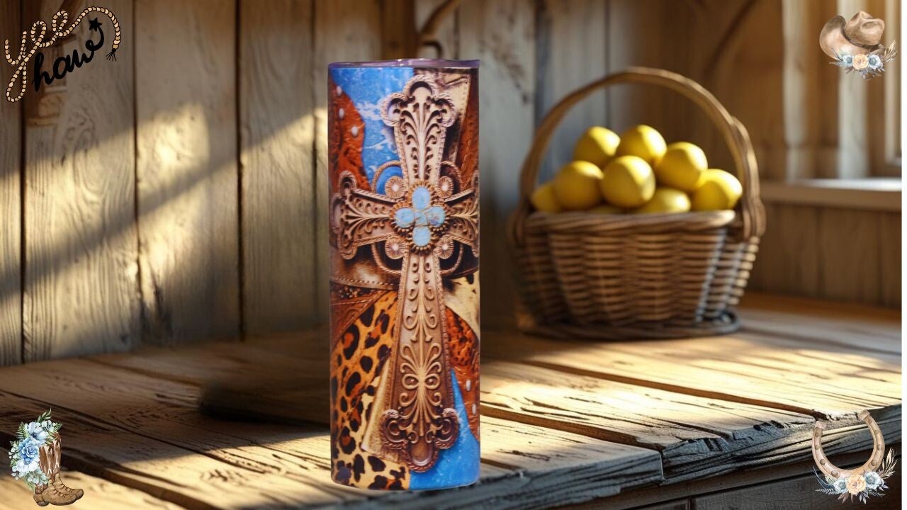 20 oz Tumbler-Faith and Frontier