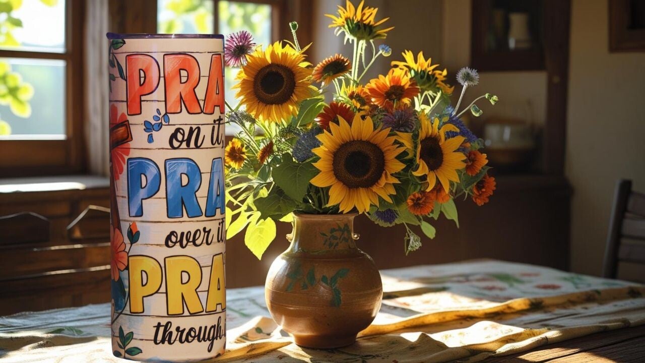 20 oz Tumbler- Faith in Action