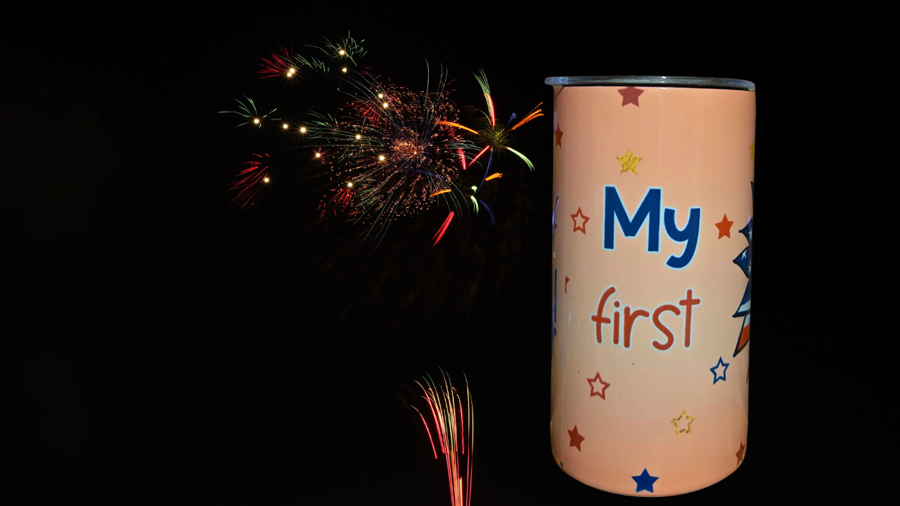12oz Sippy Cup - First Fireworks Sip