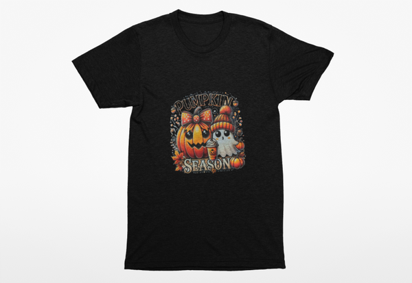 DTF T-Shirt - Pumpkin & Ghost Delight