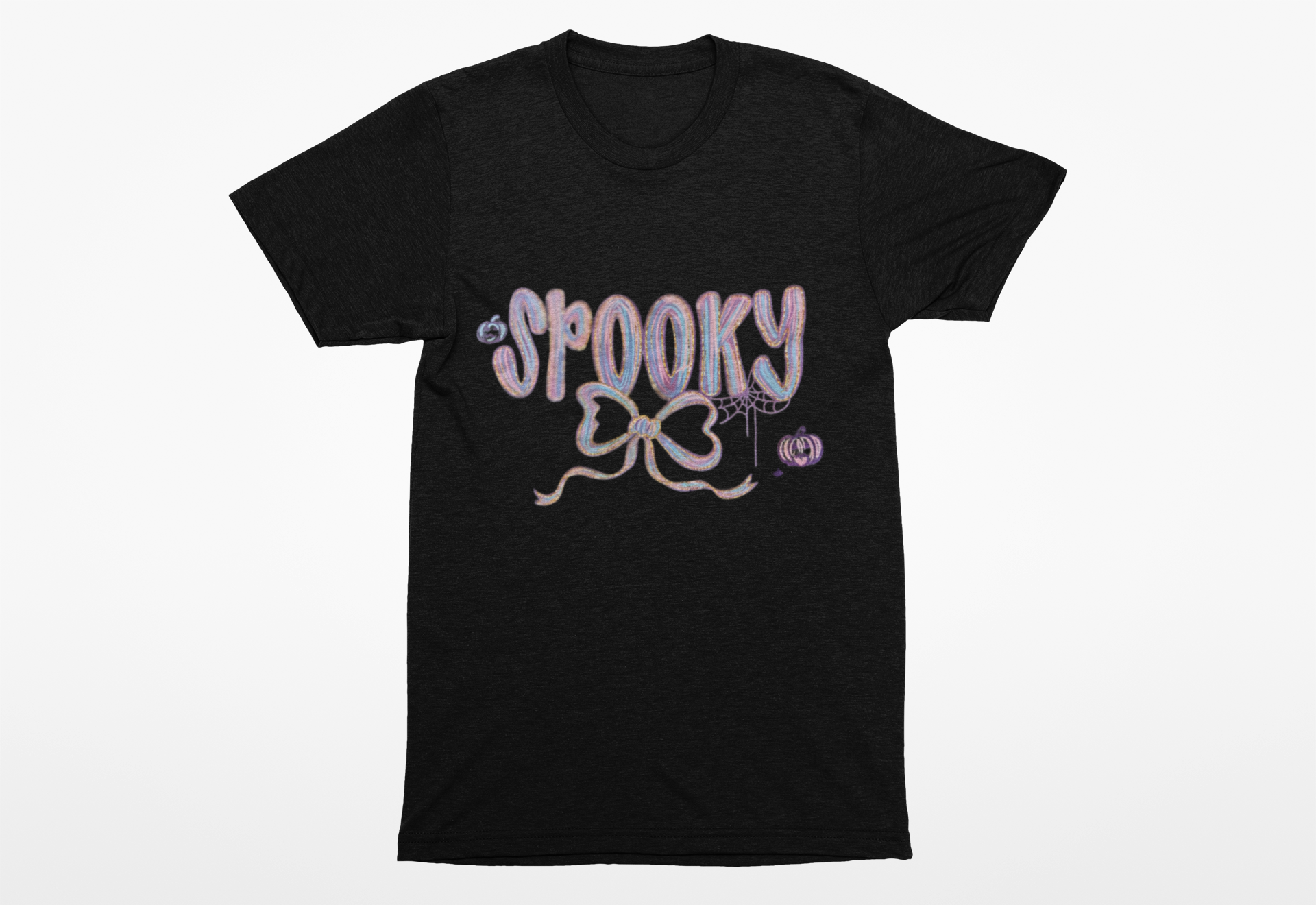 DTF T-Shirt- Spooky Web