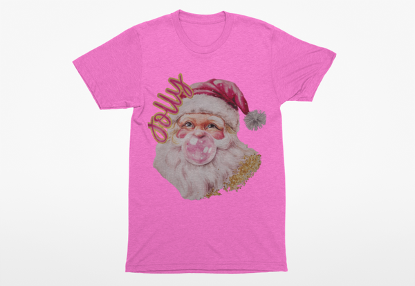 DTF T-Shirt Merry Bubble Claus