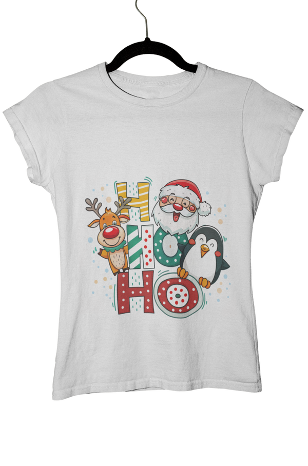 Sublimation T-shirt - Ho Ho Ho