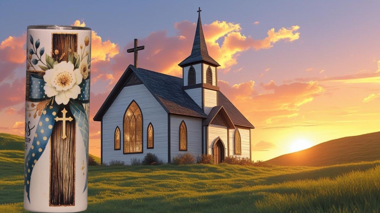 20 oz Tumbler - Jesus Fills My Cup