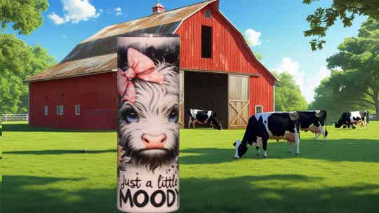 20 oz Tumbler - Just a Little Moody