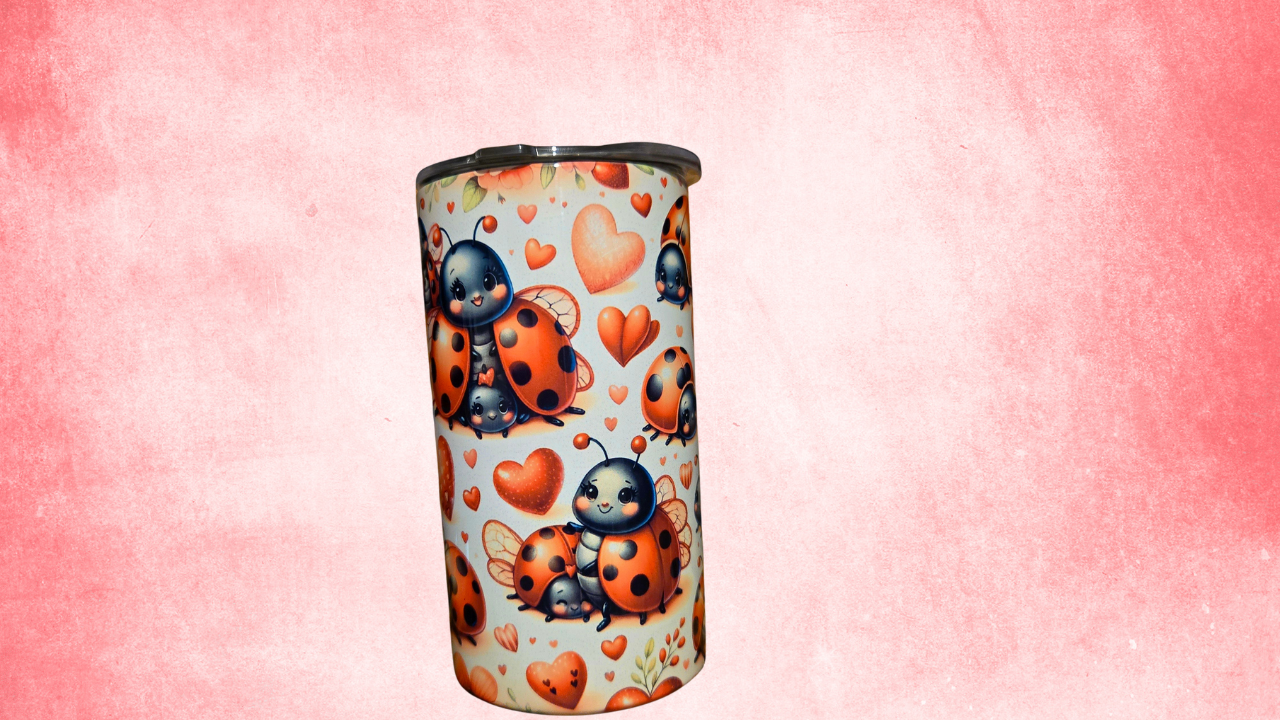 12oz Sippy Cup - Ladybug Cuddles