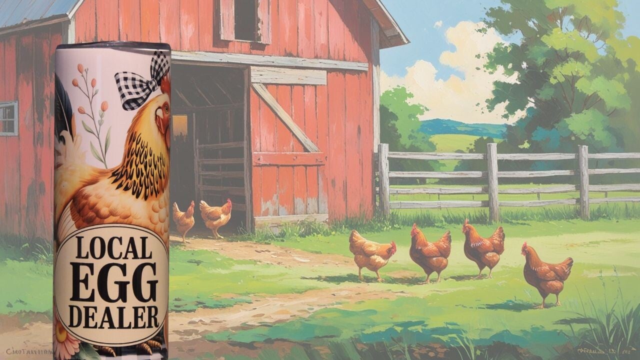 20 oz Tumbler - Local Egg Dealer