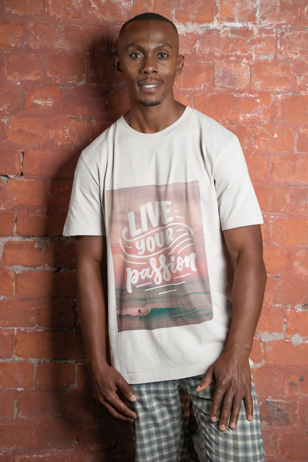 Sublimation T-shirt - “Live Your Passion”