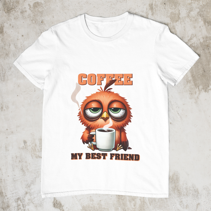 Sublimation T-shirt - Coffee is My Best Friend