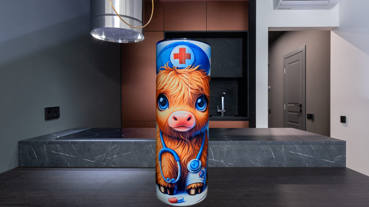 20oz Tumblers - Nurse Moo'd