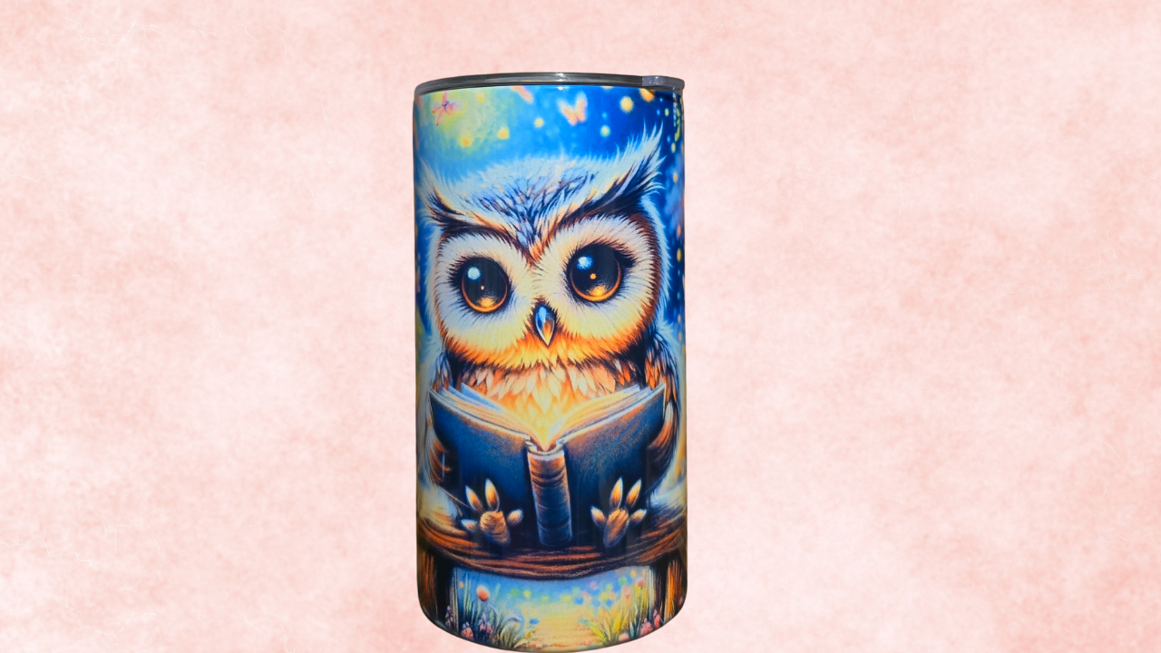 12oz Sippy Cup - Owl Be Reading