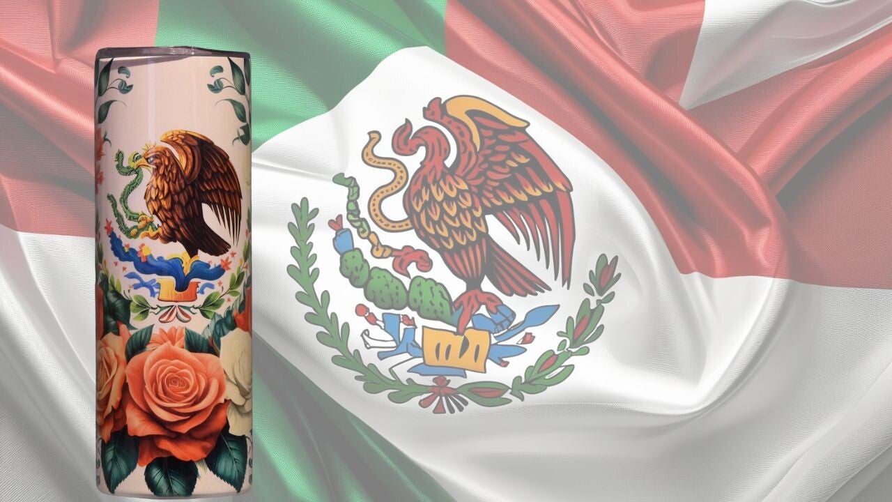 20 oz Tumbler - Pride of Mexico