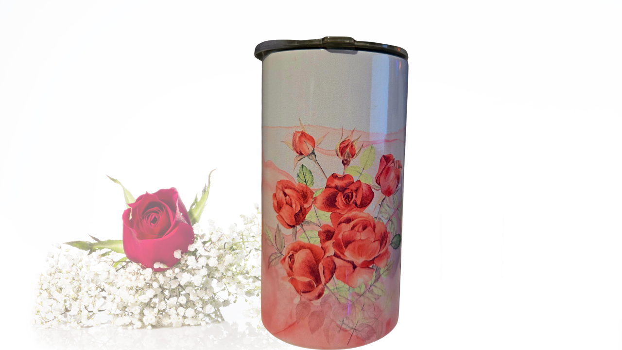 12 oz Sippy Cup - Rosy Sips