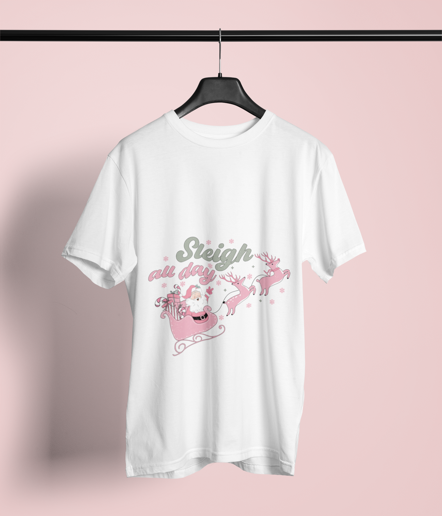 Sublimation T-shirt - Sleigh All Day