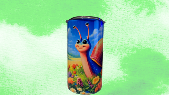 12 oz Sippy Cup - Snuggle Snail