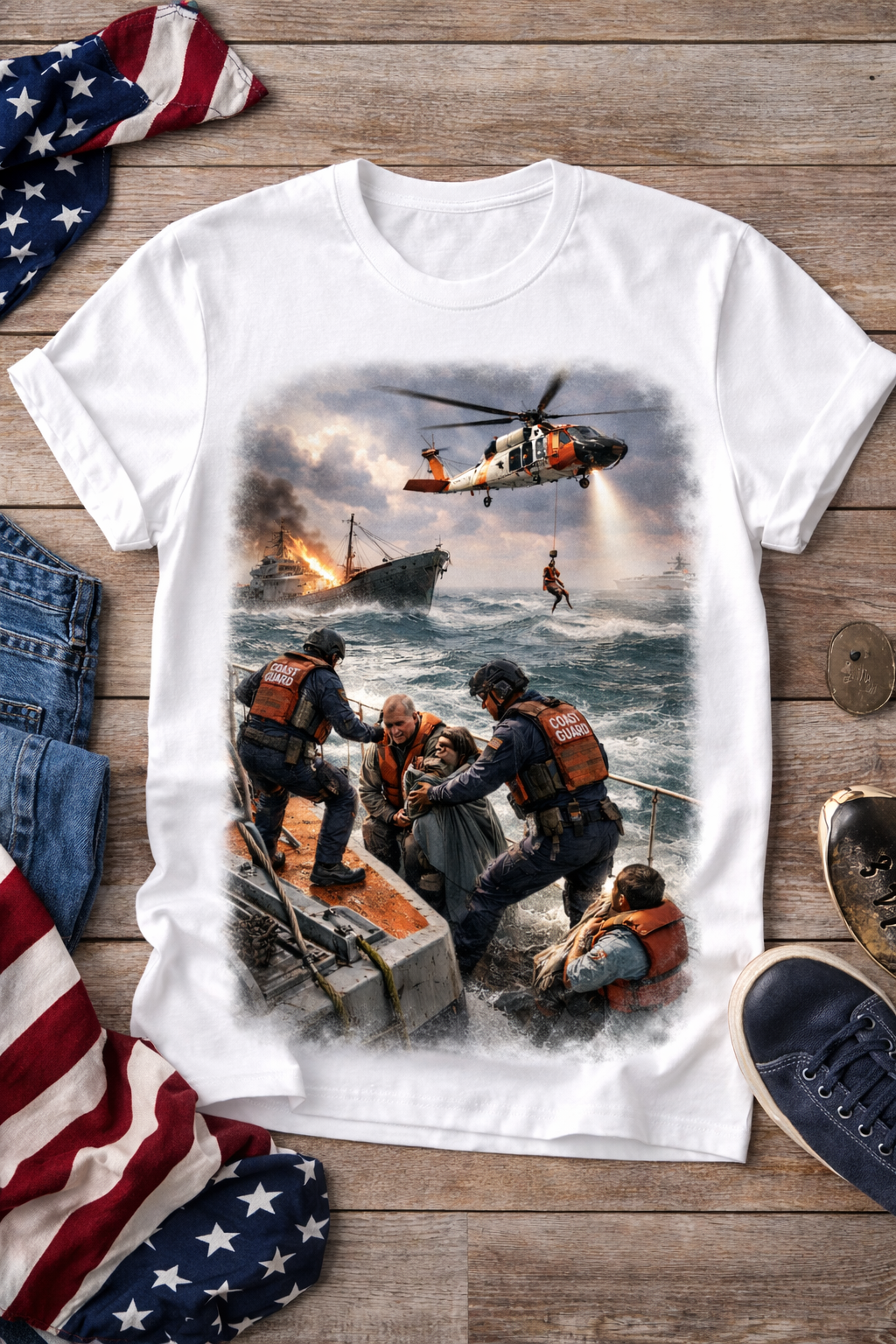 Sublimation T - Shirt - Rescue Under Fire
