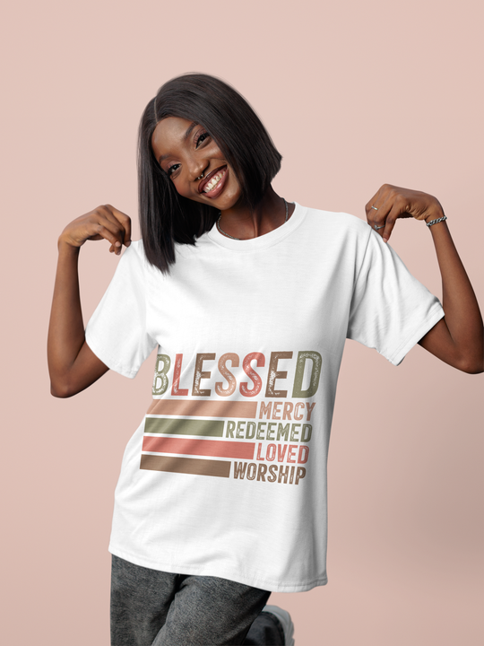 Sublimation T-shirt - Blessed