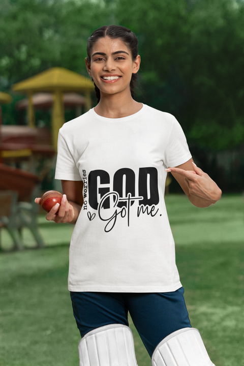 Sublimation T-shirt - No Worries God Got Me