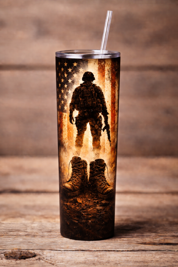 30 oz Tall Skinny Tumbler - Strength • Duty • Honor